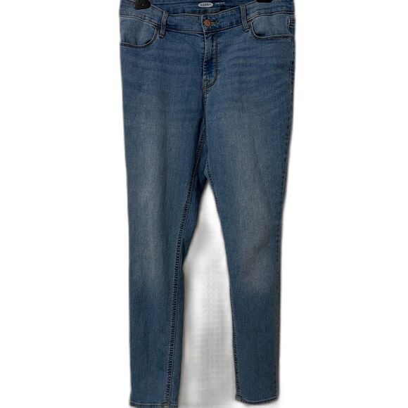 Old Navy Denim - Old Navy Women's Skinny Jeans in Denim Blue Size 10
